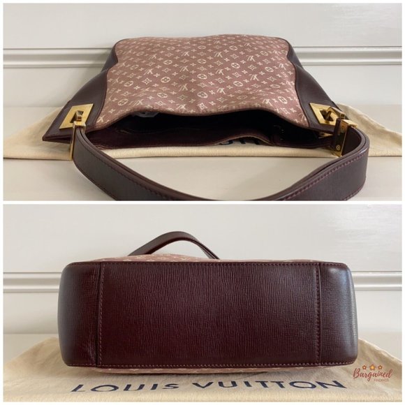 Authentic LOUIS VUITTON Burgundy Monogram Canvas Idylle Rendez-Vous PM Hobo Bag - Picture 10 of 15